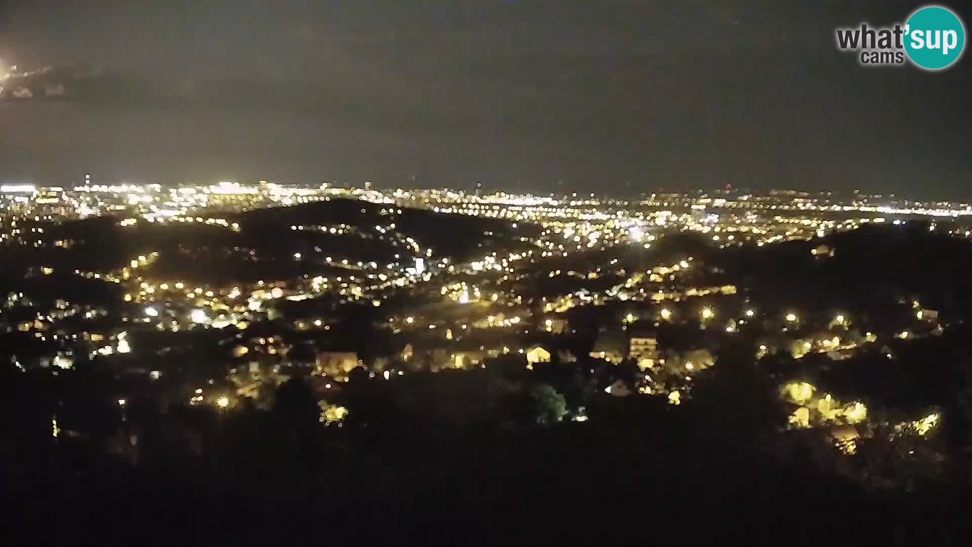 Panoramic view of Zagreb