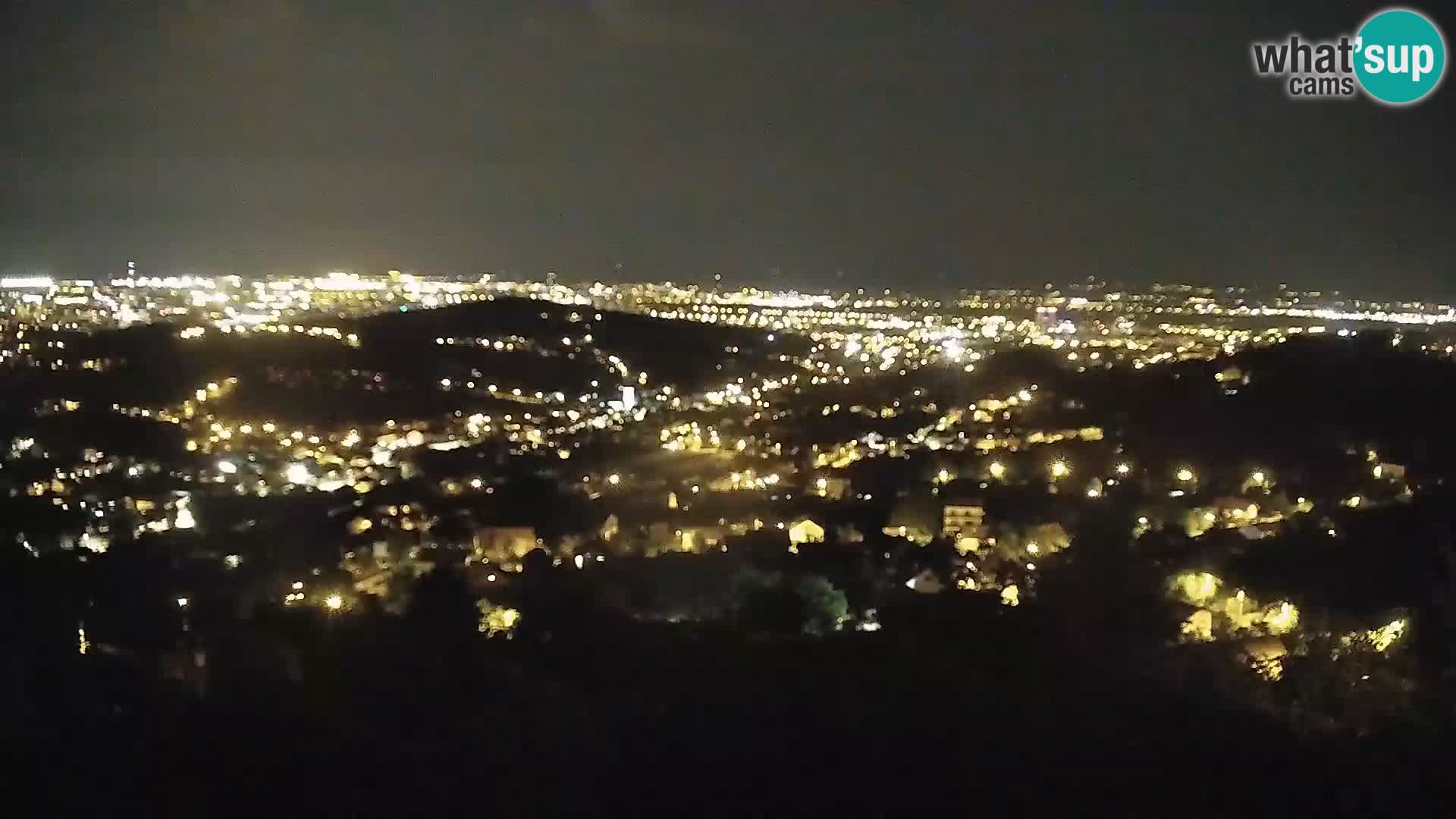 Panoramic view of Zagreb