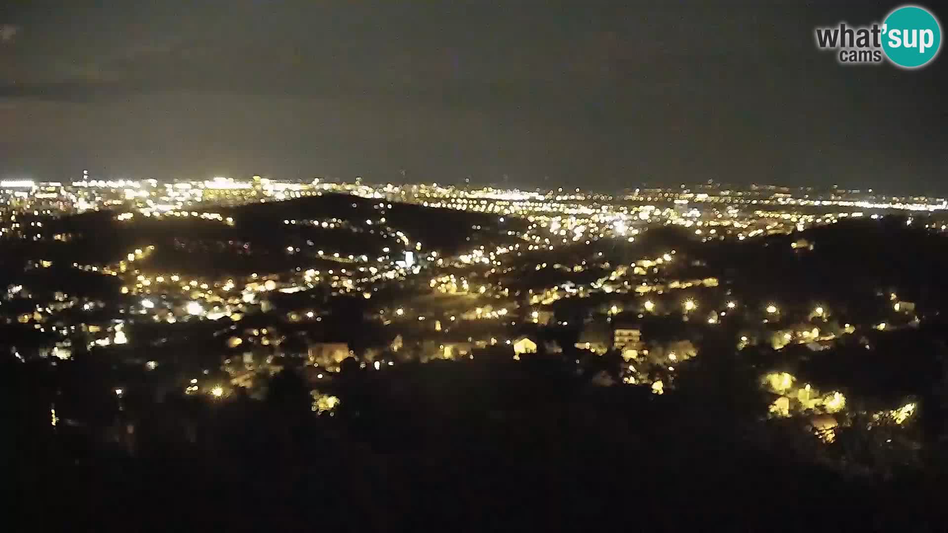 Panoramic view of Zagreb