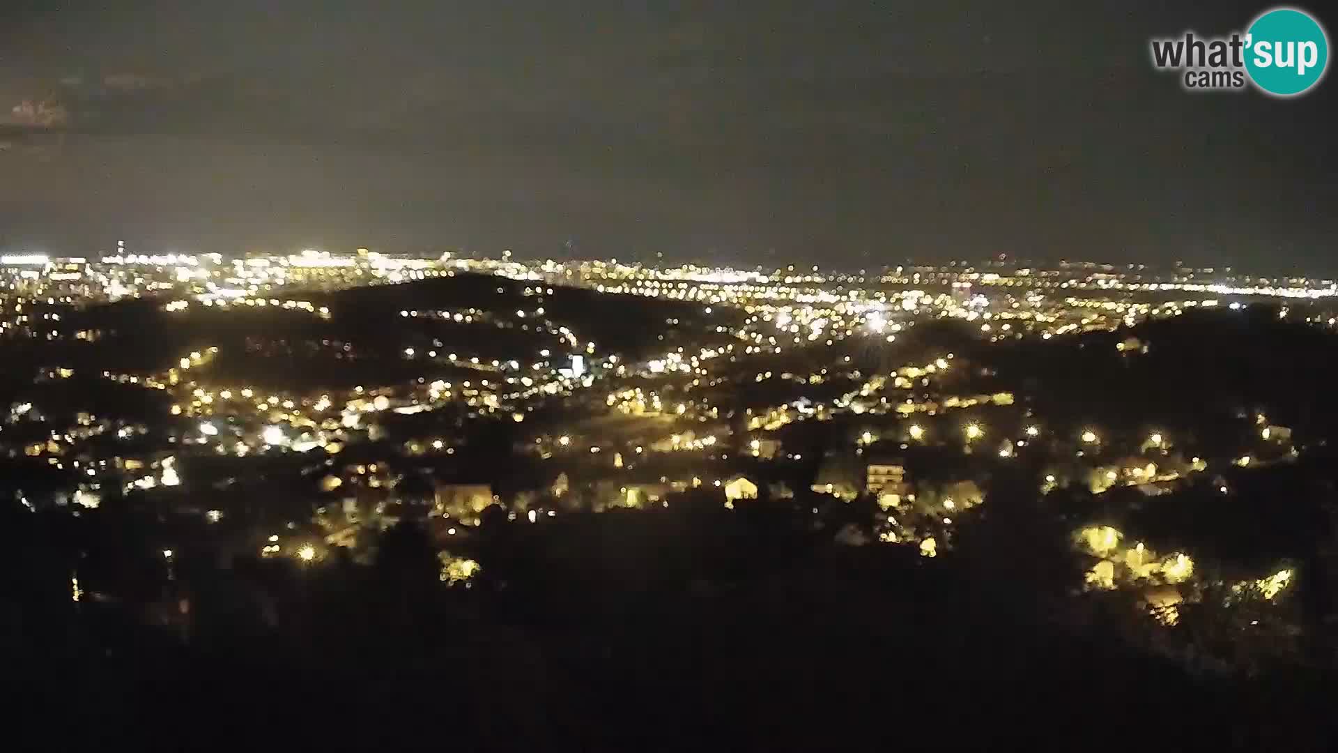Vue panoramique de Zagreb
