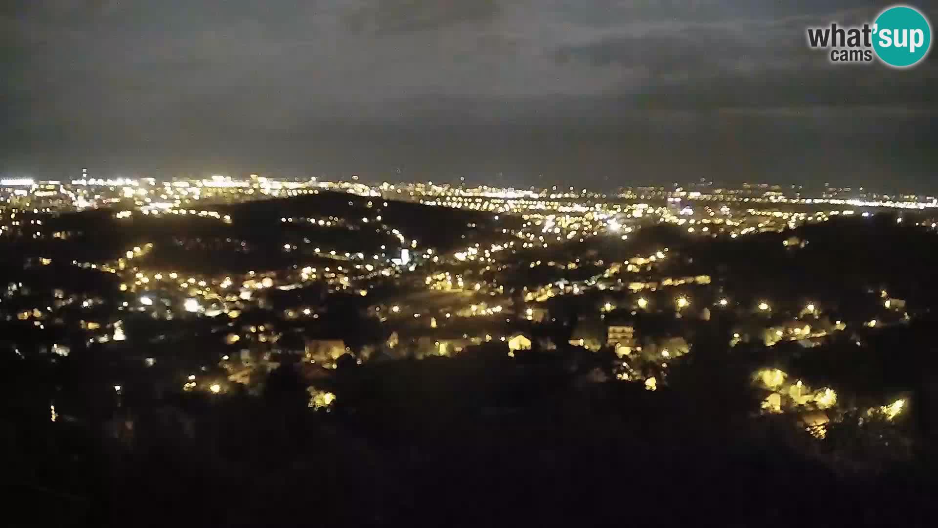 Panoramablick von Zagreb
