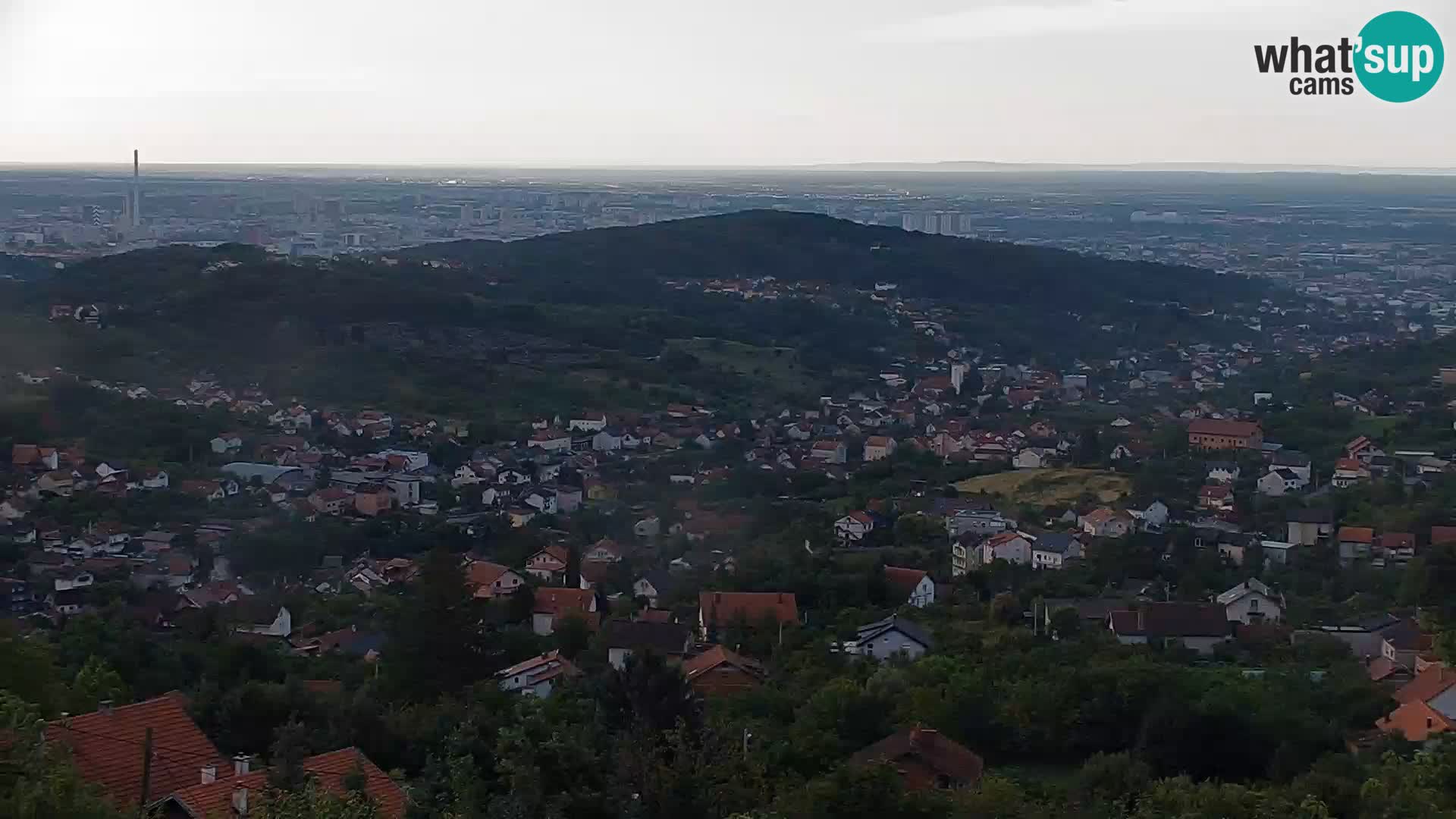 Vista panorámica de Zagreb