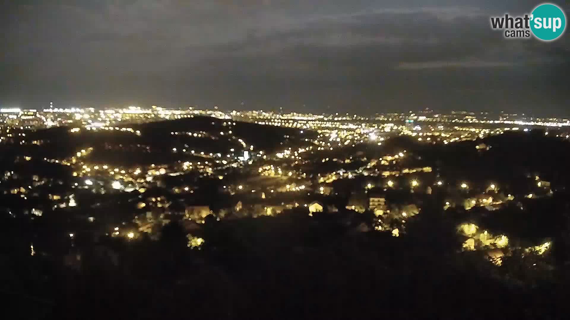 Vue panoramique de Zagreb