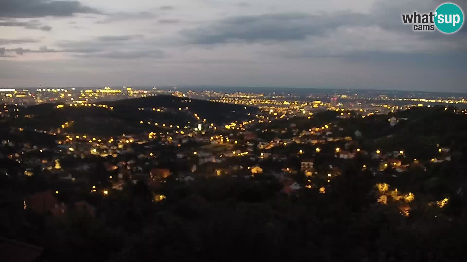 Panoramablick von Zagreb