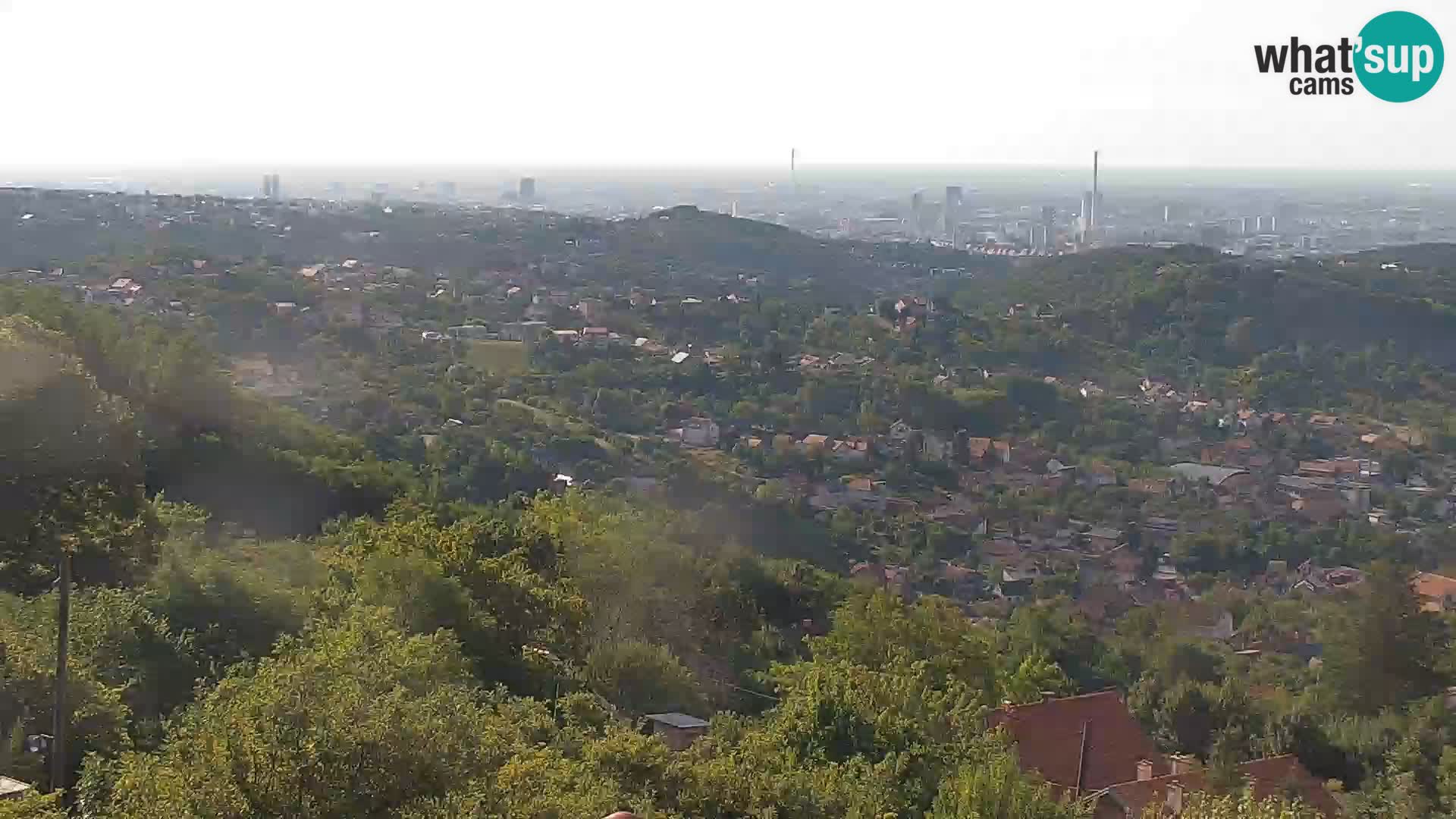Panoramablick von Zagreb