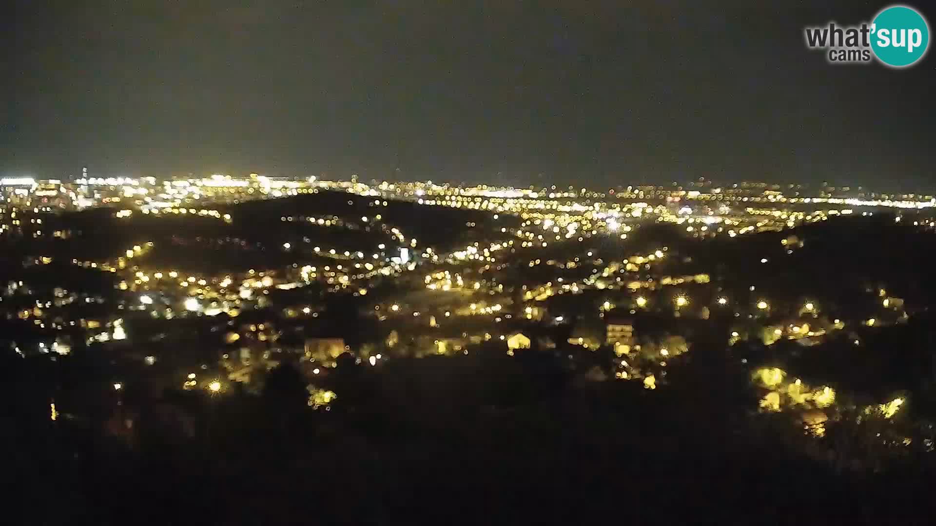 Panoramic view of Zagreb