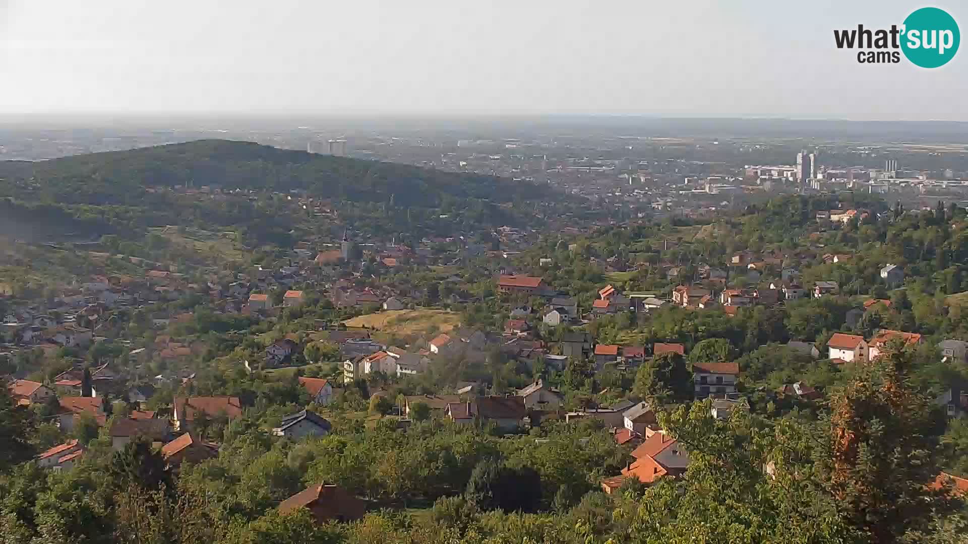 Vista panorámica de Zagreb