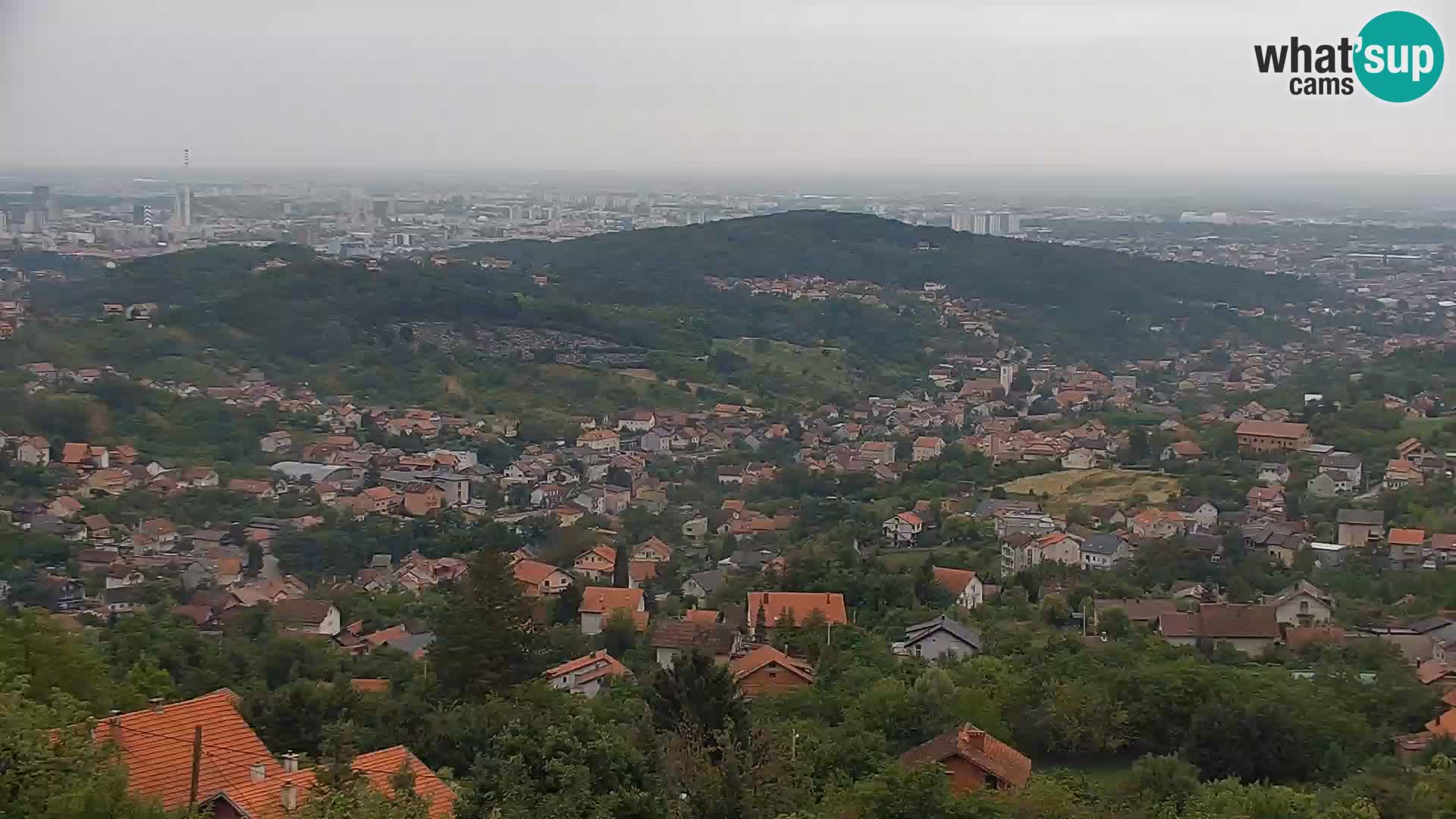 Panoramablick von Zagreb