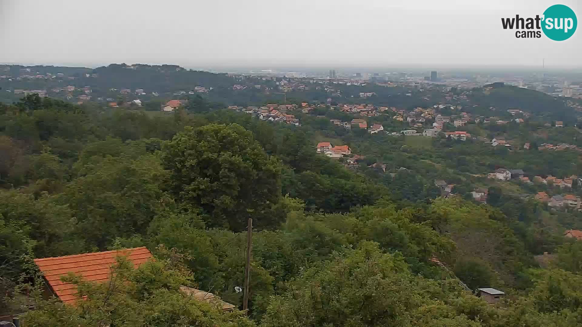 Panoramablick von Zagreb