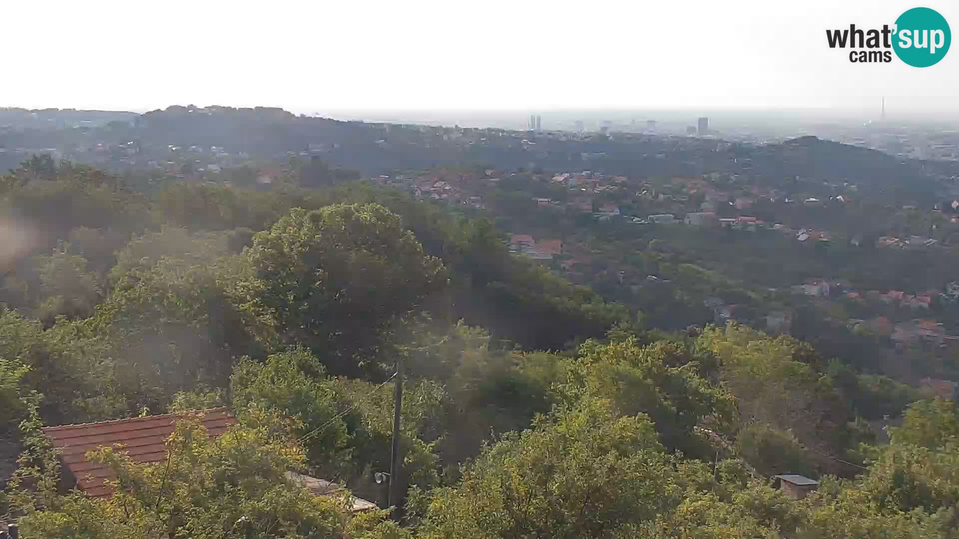 Panoramic view of Zagreb