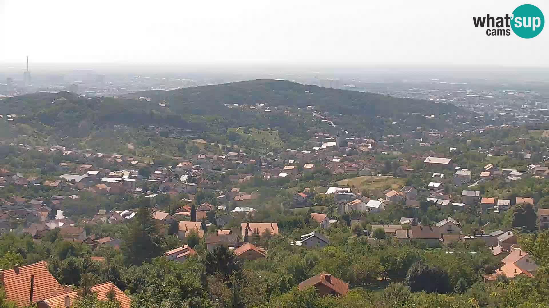 Panoramablick von Zagreb