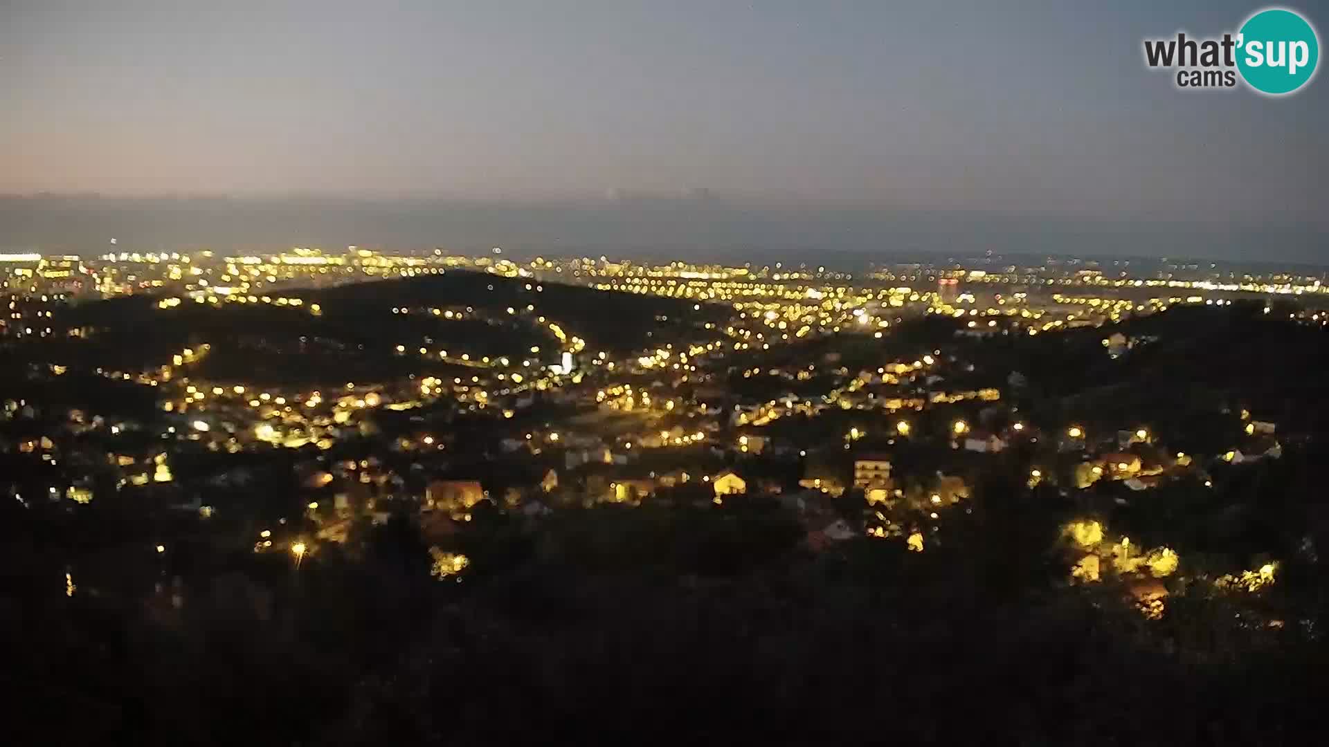 Vue panoramique de Zagreb