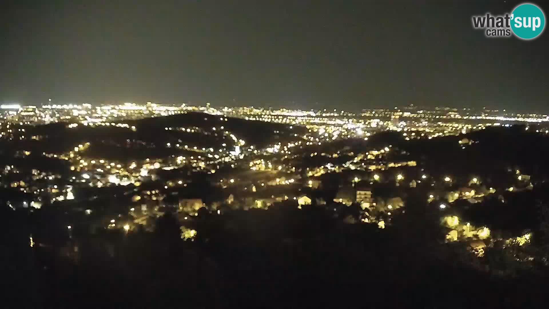 Panoramic view of Zagreb