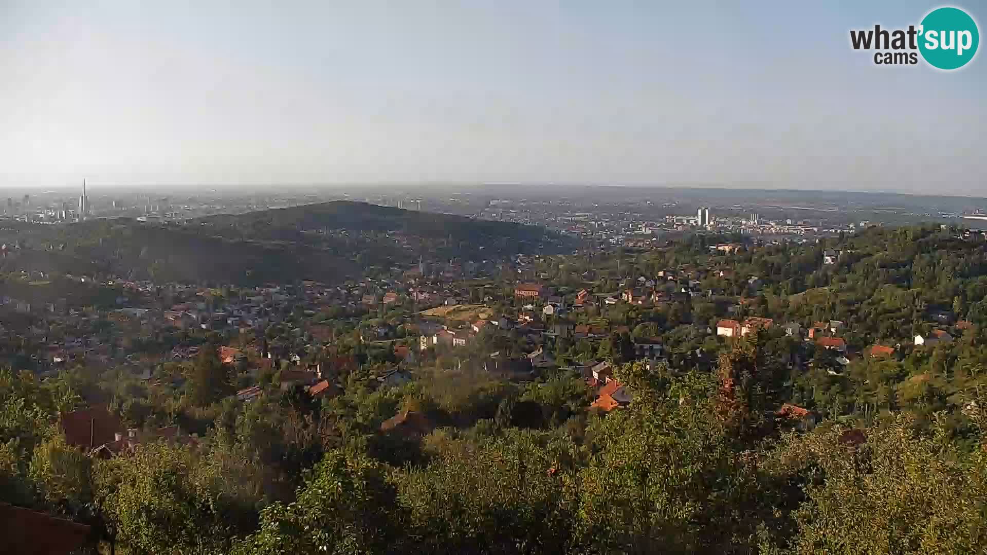 Panoramablick von Zagreb