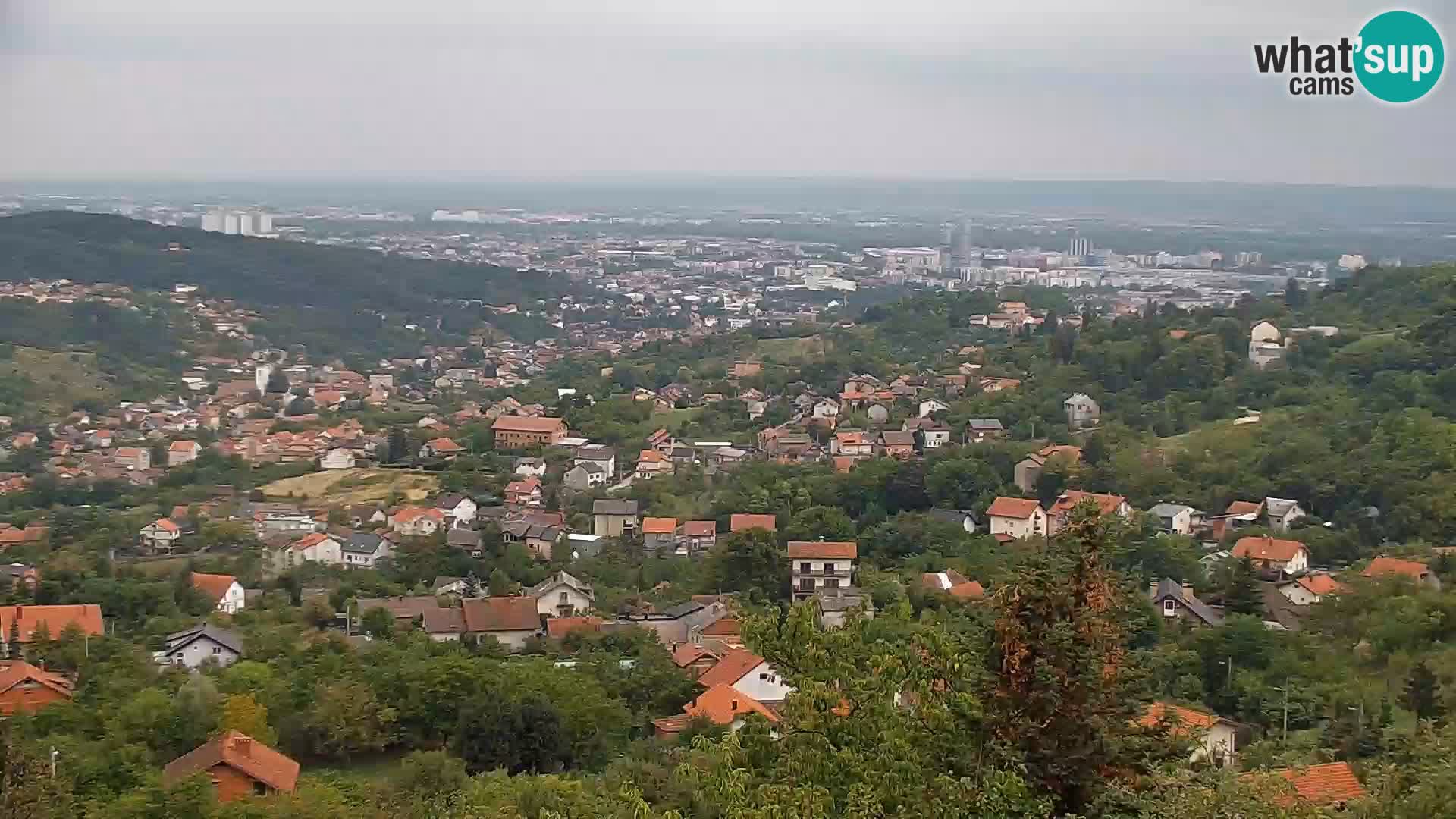 Vista panorámica de Zagreb
