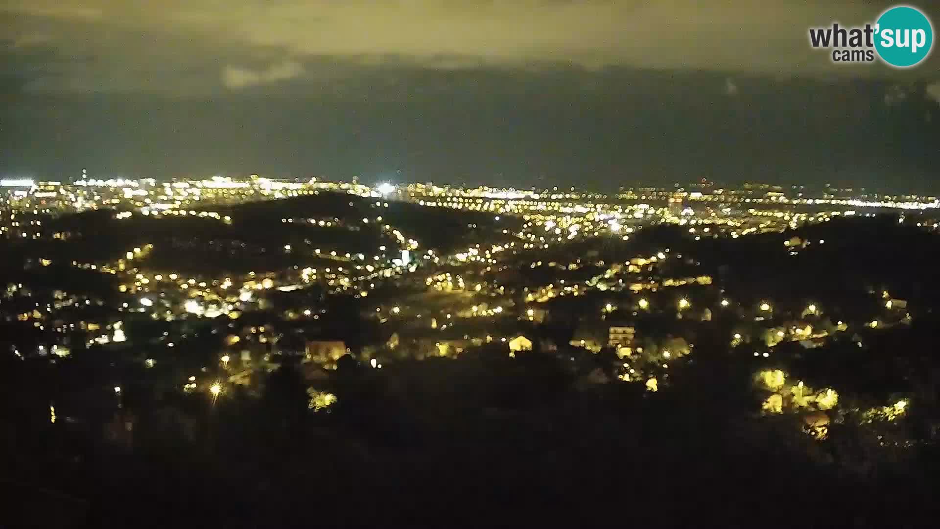 Panoramic view of Zagreb