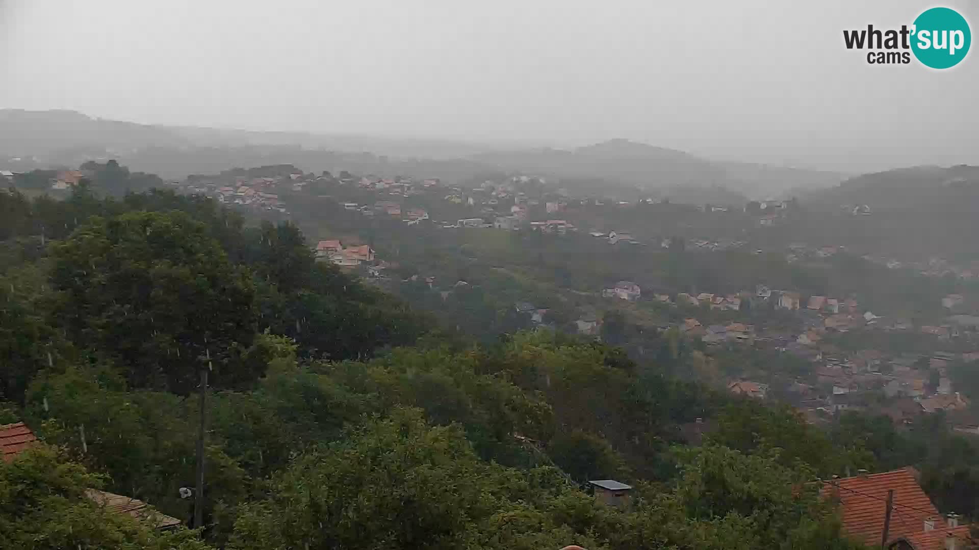 Panoramic view of Zagreb