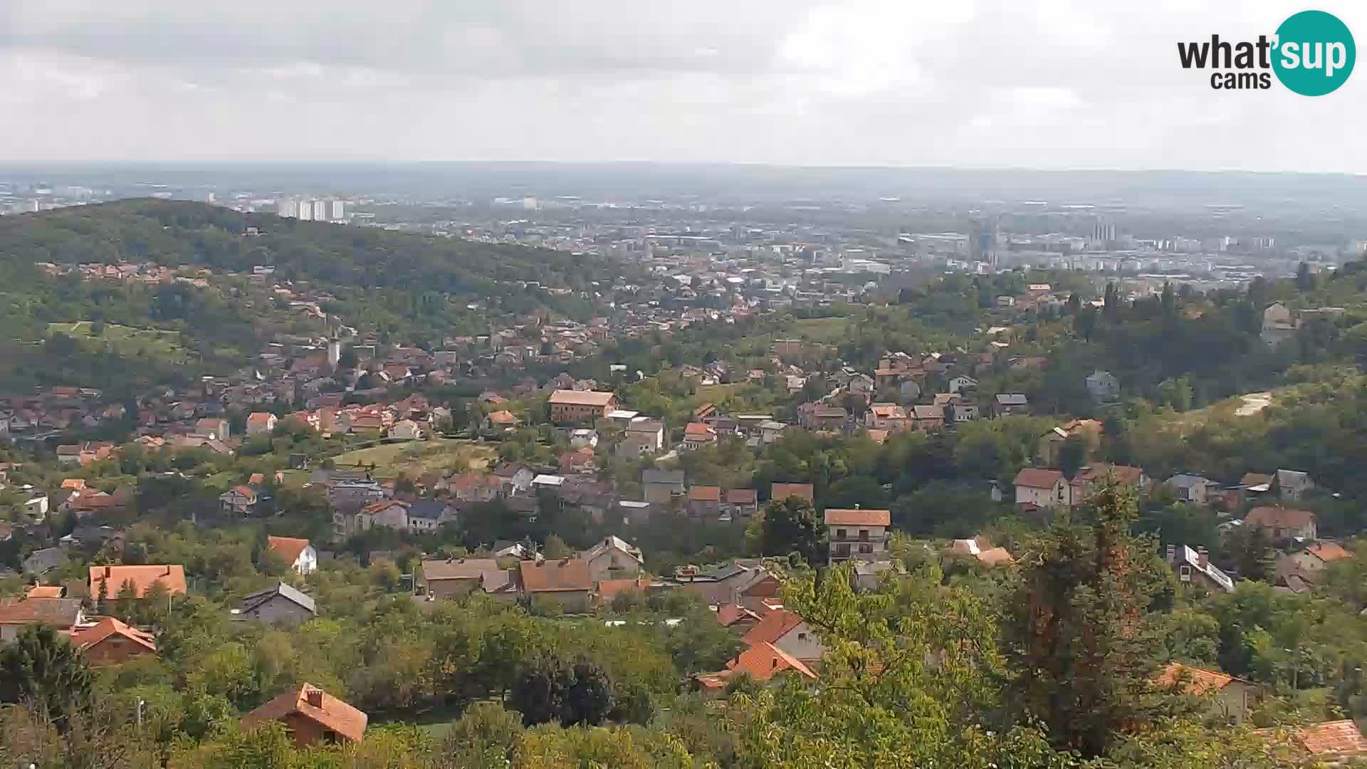Panoramablick von Zagreb