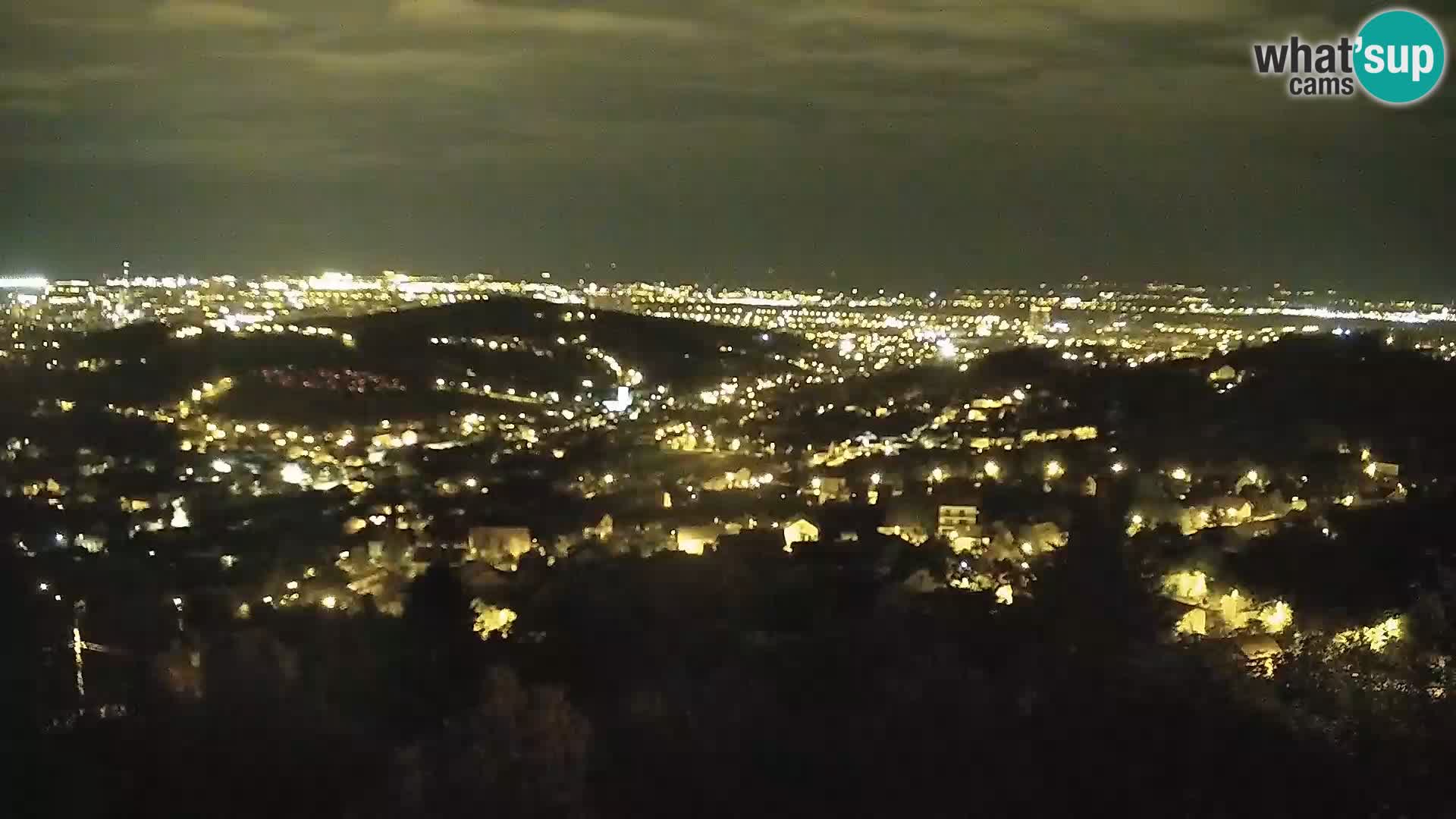 Panoramic view of Zagreb