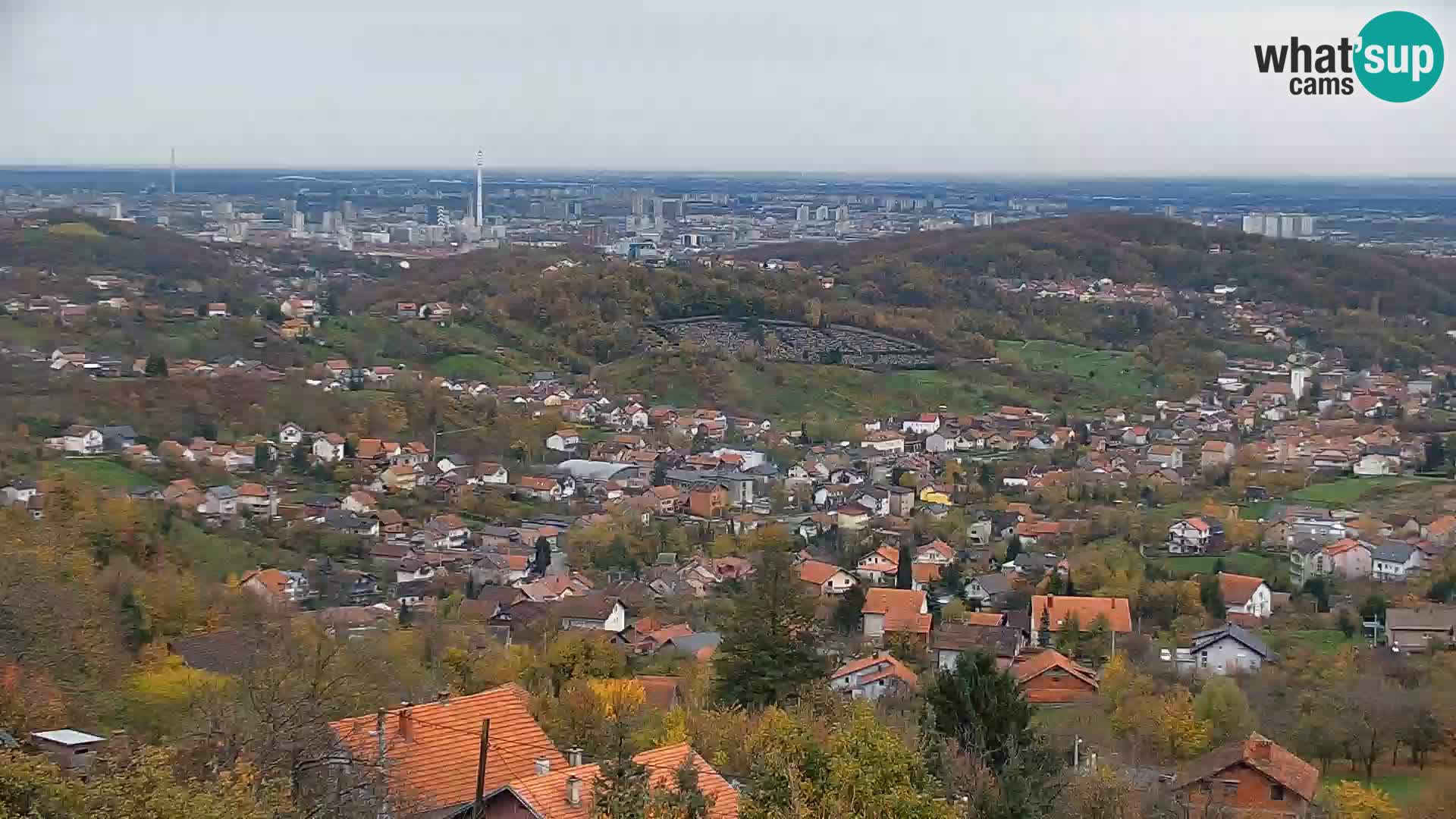 Panoramablick von Zagreb