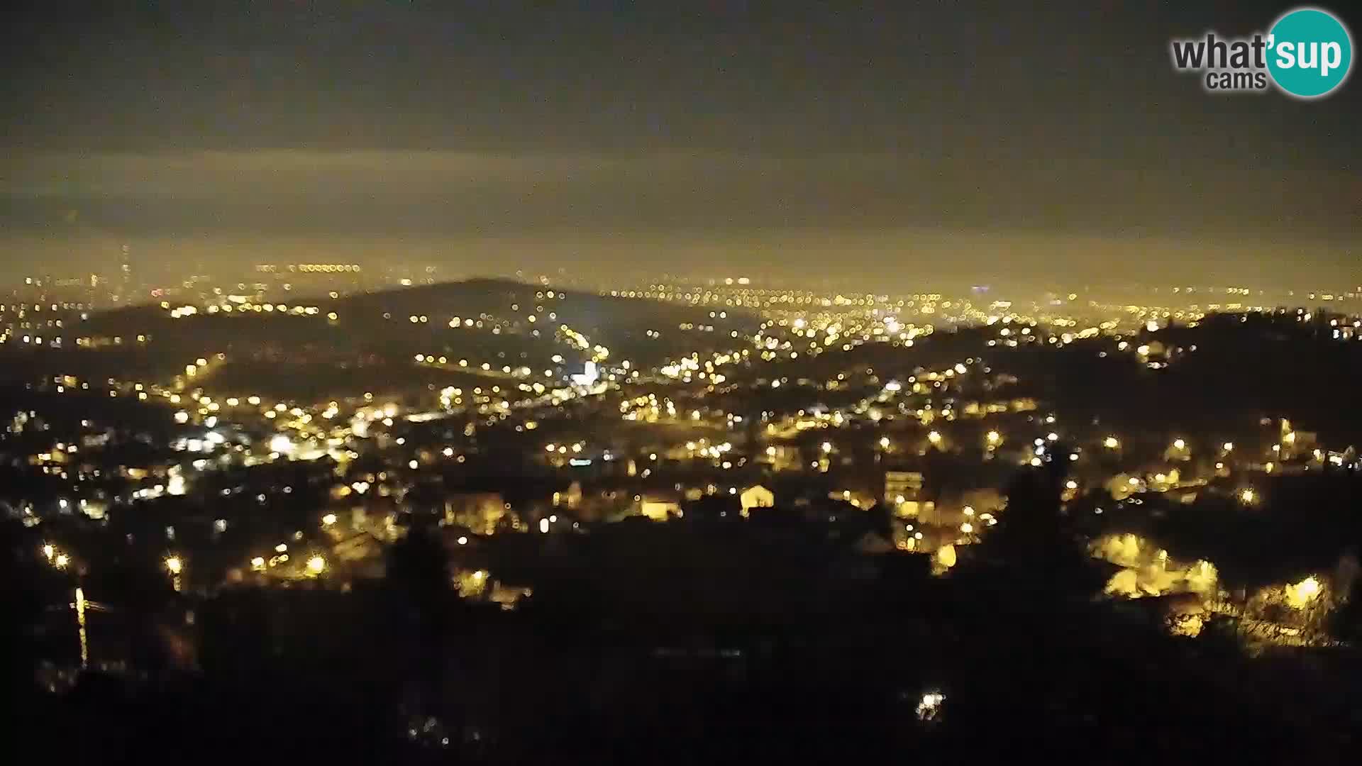 Panoramski pogled na Zagreb