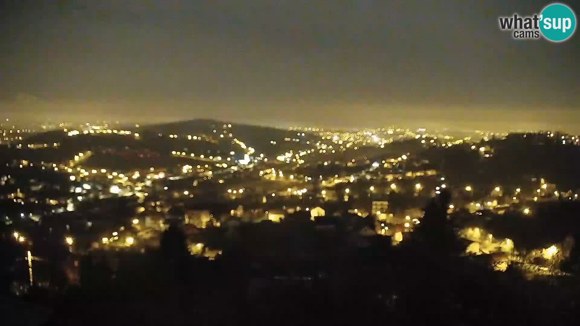 Vue panoramique de Zagreb