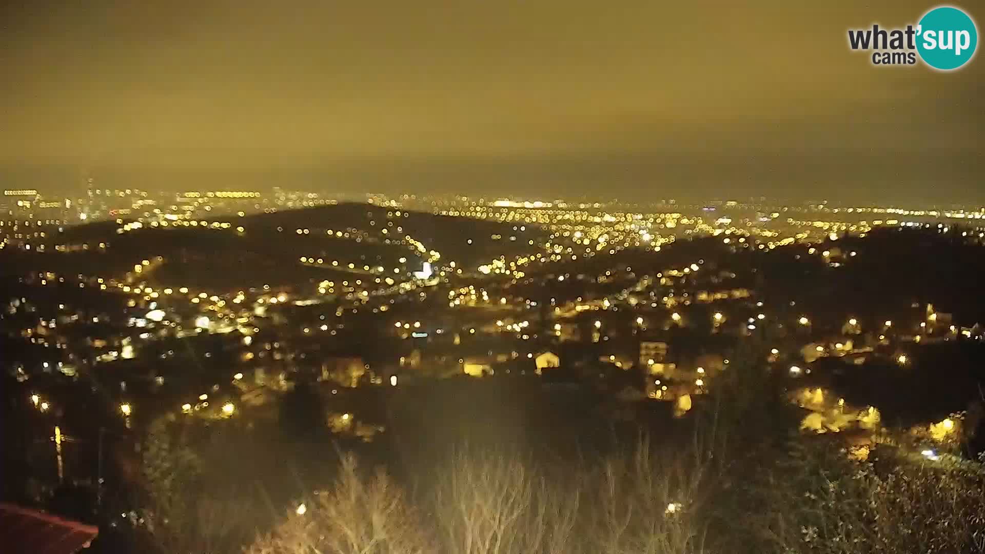 Vue panoramique de Zagreb