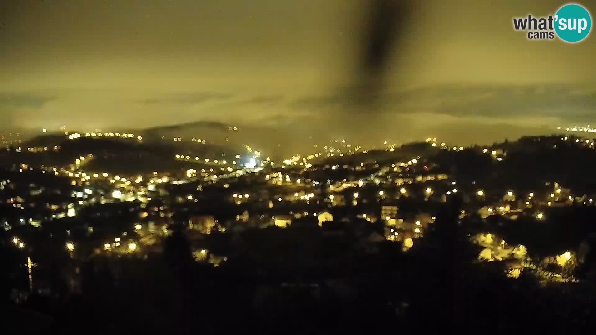 Vue panoramique de Zagreb