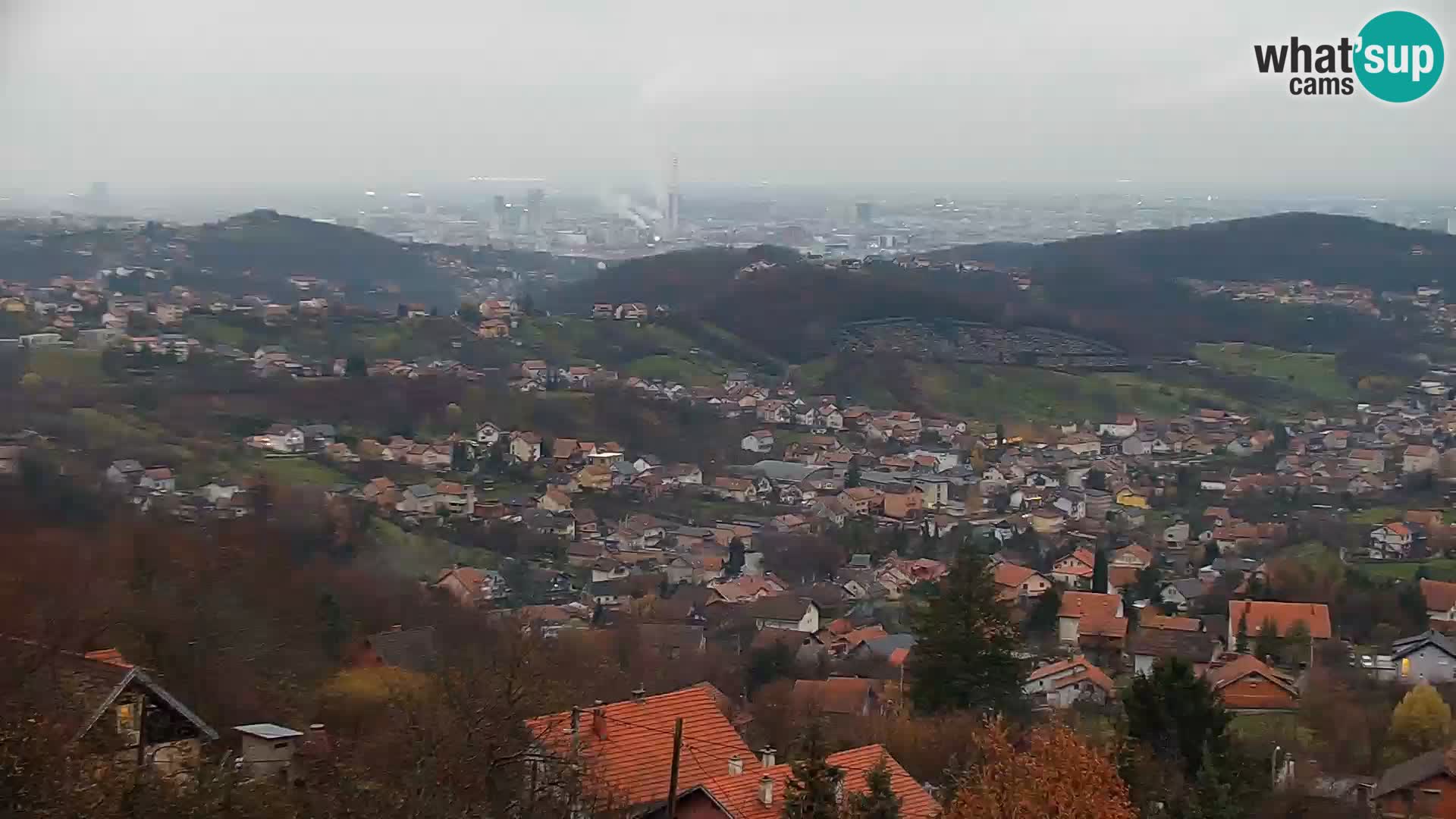 Panoramablick von Zagreb