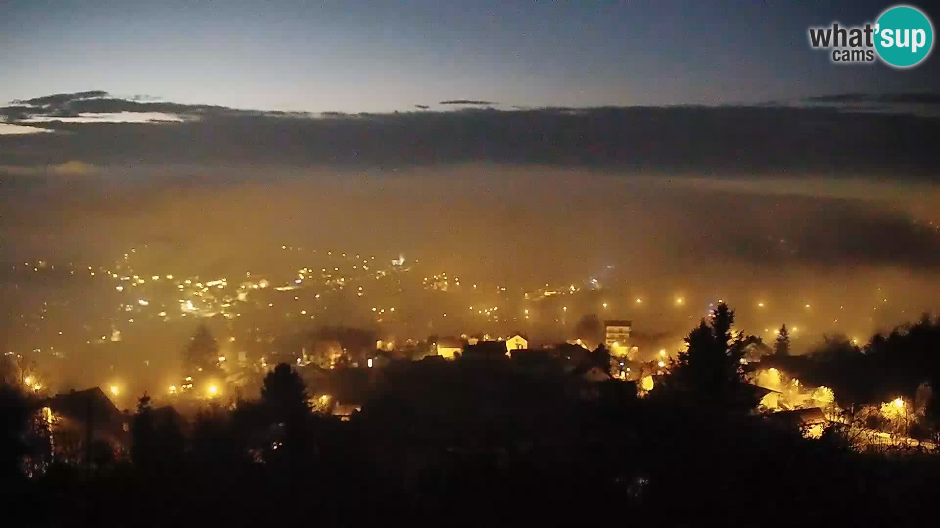 Vista panorámica de Zagreb