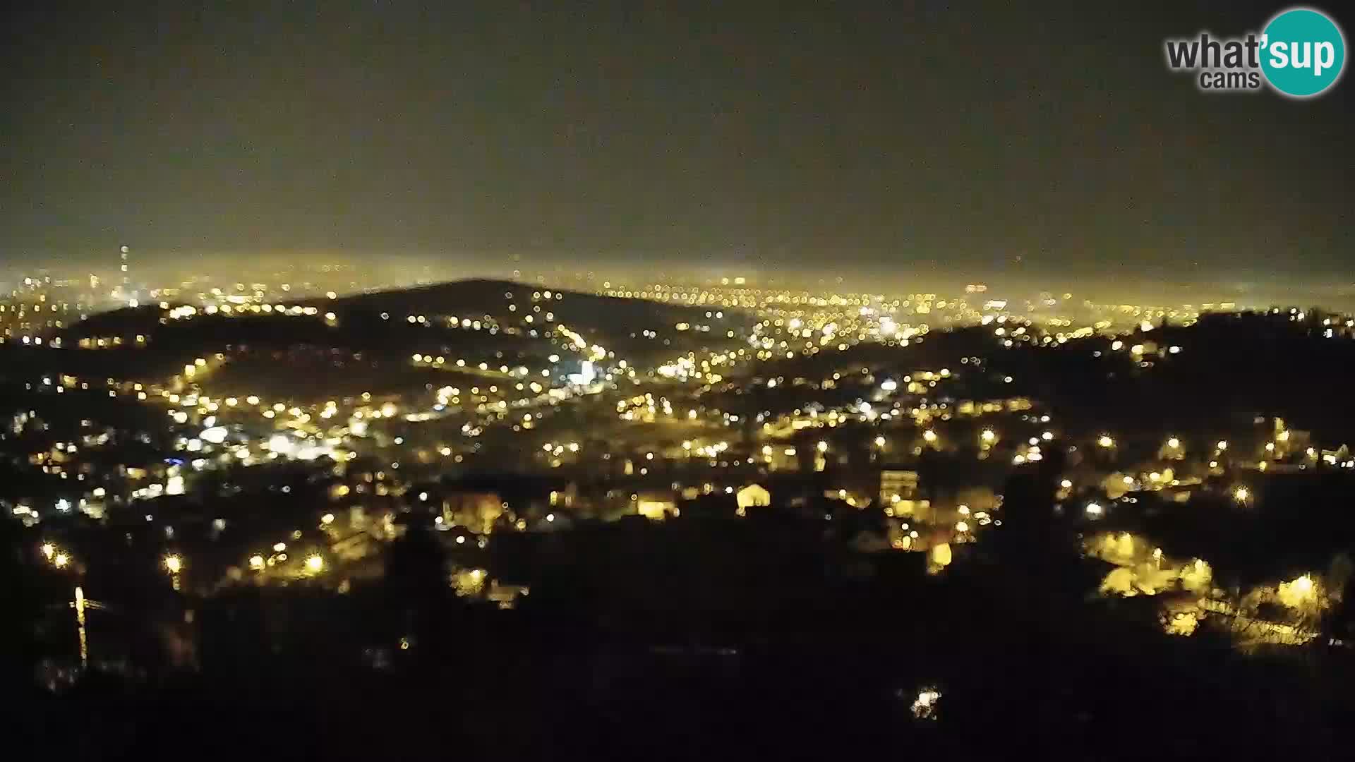 Panoramski pogled na Zagreb