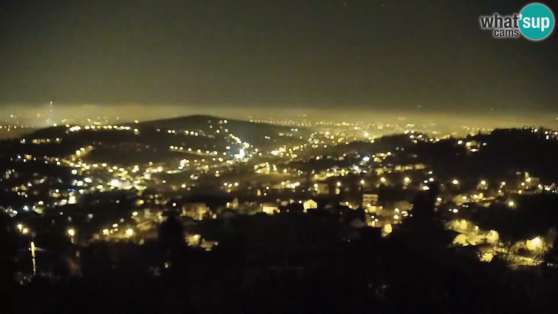 Vue panoramique de Zagreb