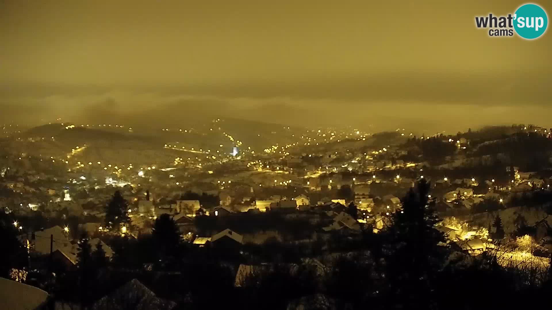 Panoramski pogled na Zagreb