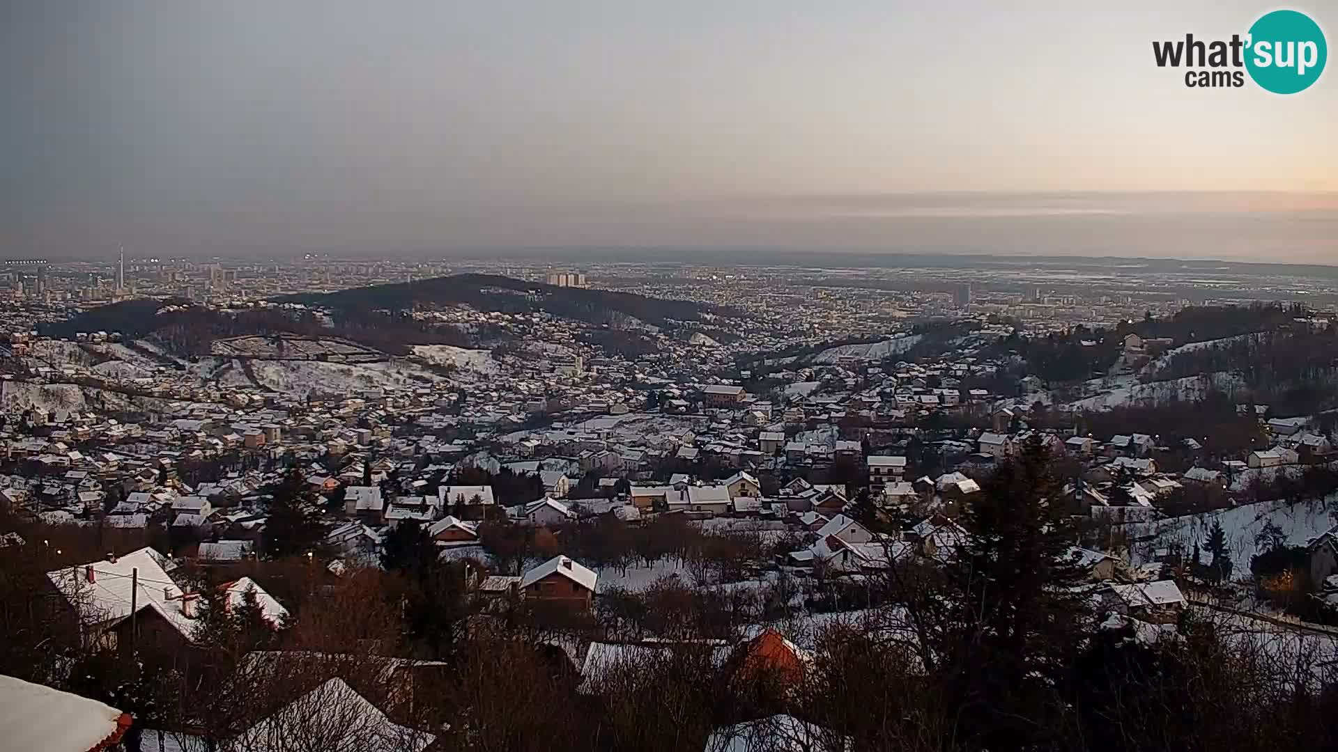 Vista panorámica de Zagreb