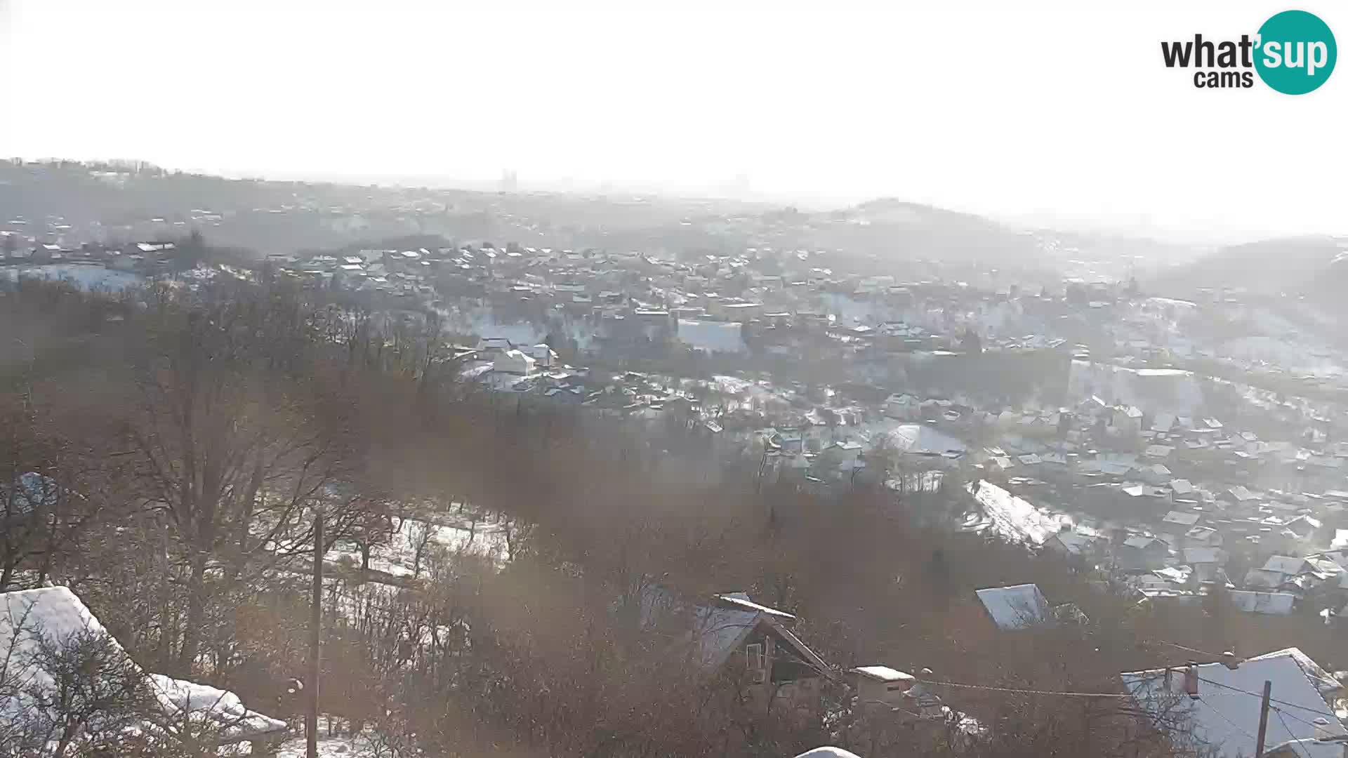 Panoramski pogled na Zagreb