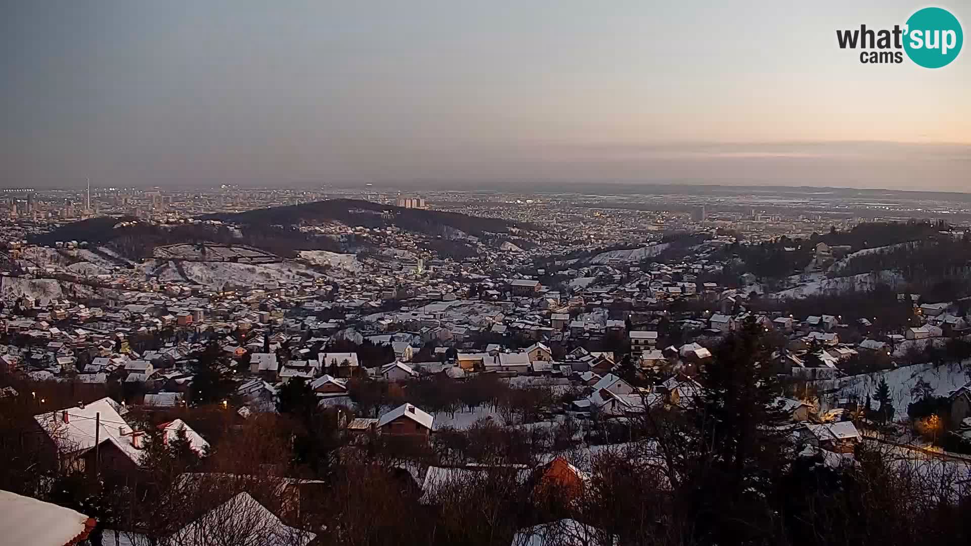 Panoramablick von Zagreb