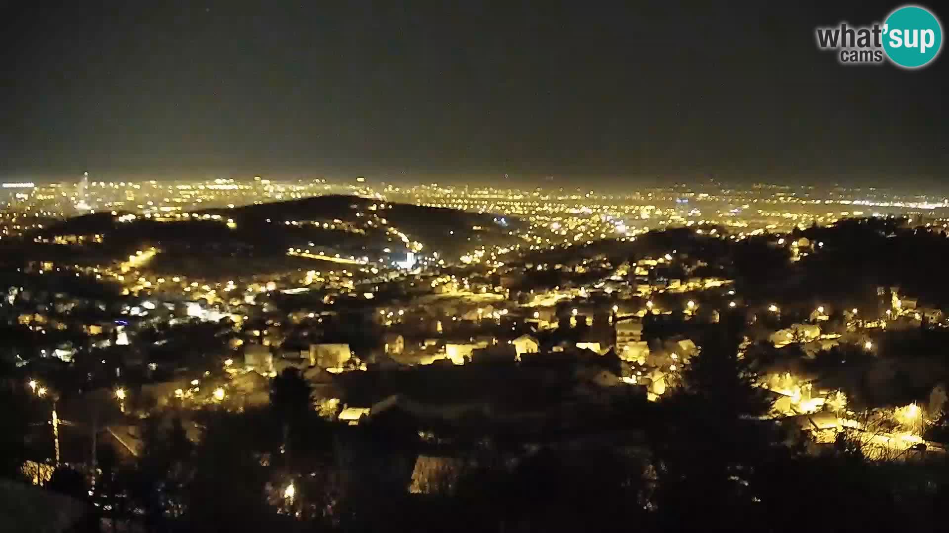 Vue panoramique de Zagreb