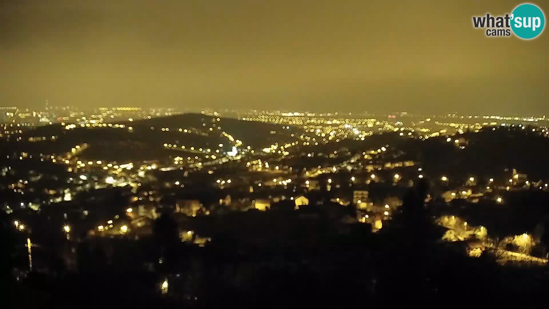 Vue panoramique de Zagreb