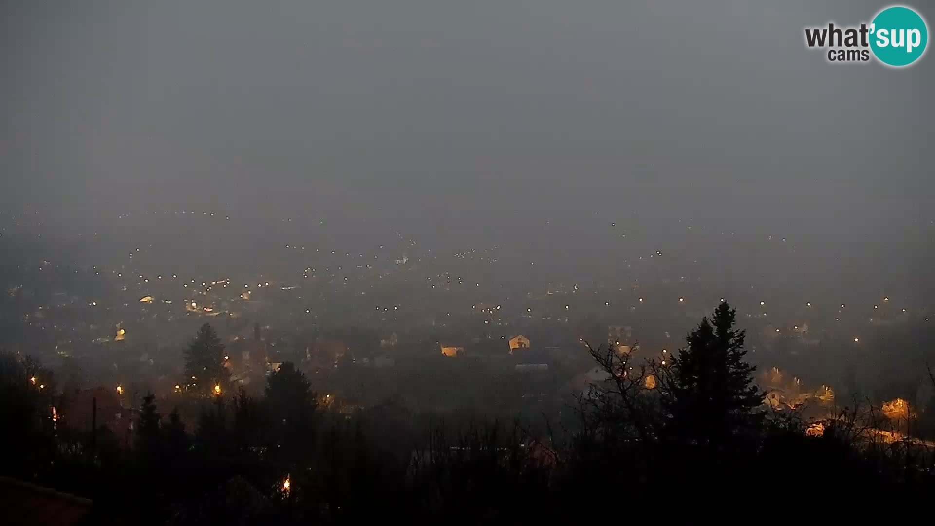 Vista panorámica de Zagreb