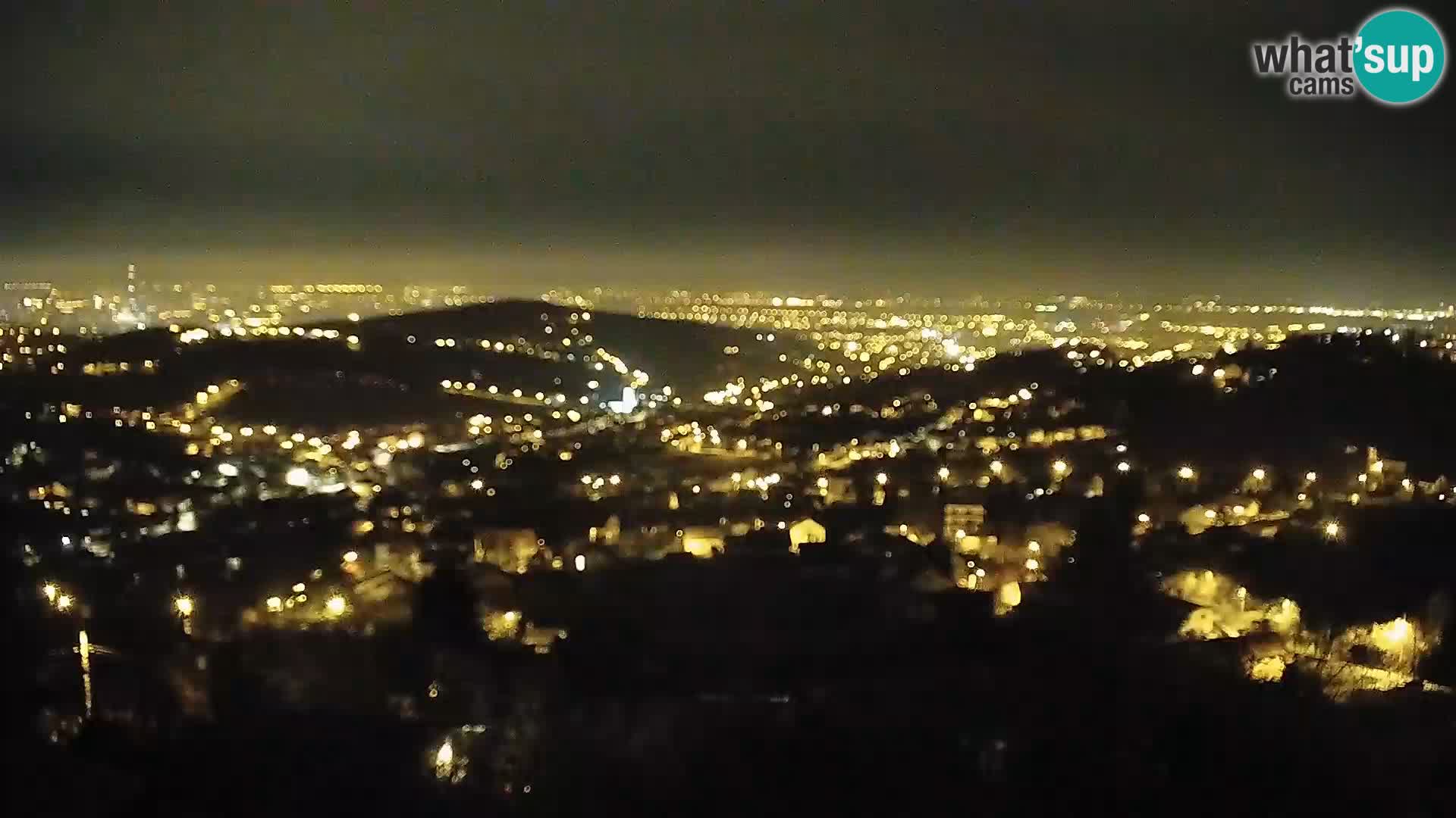 Vue panoramique de Zagreb