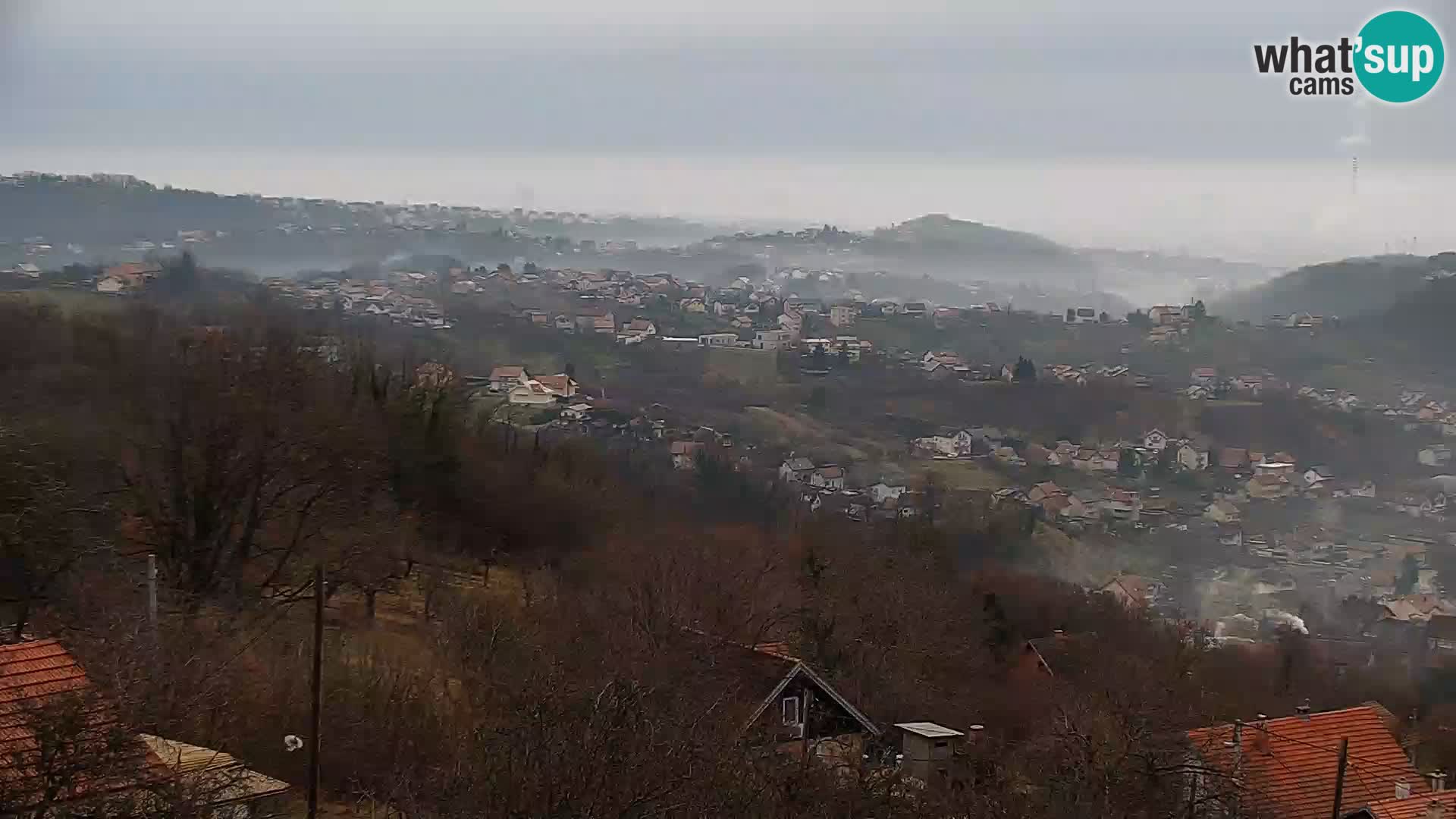 Panoramski pogled na Zagreb