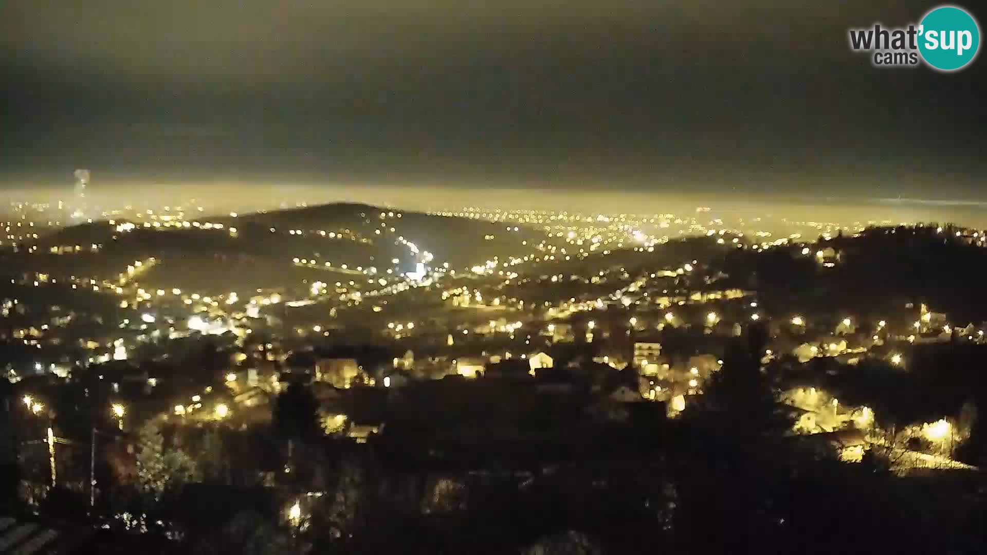 Vue panoramique de Zagreb