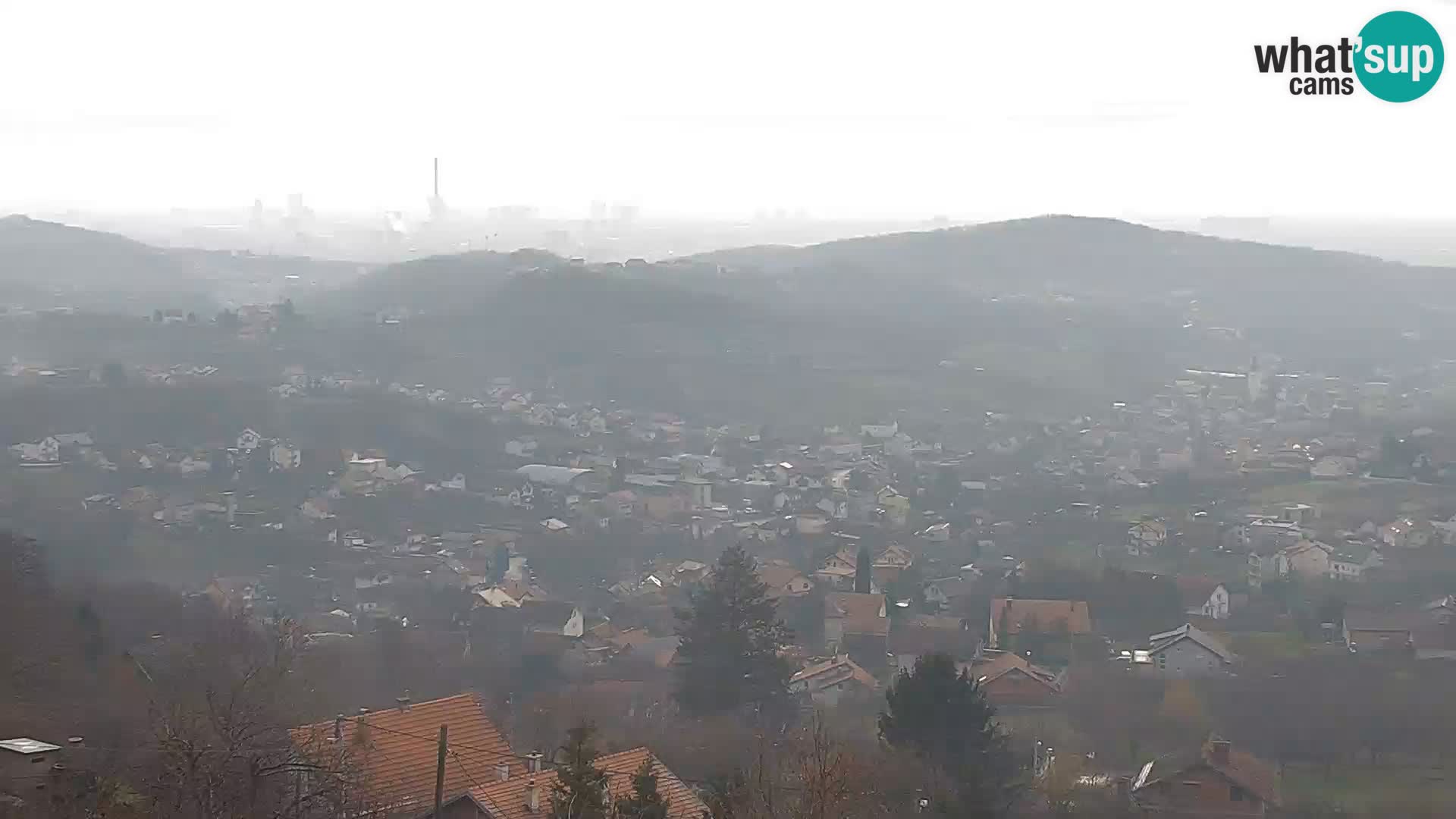 Panoramablick von Zagreb