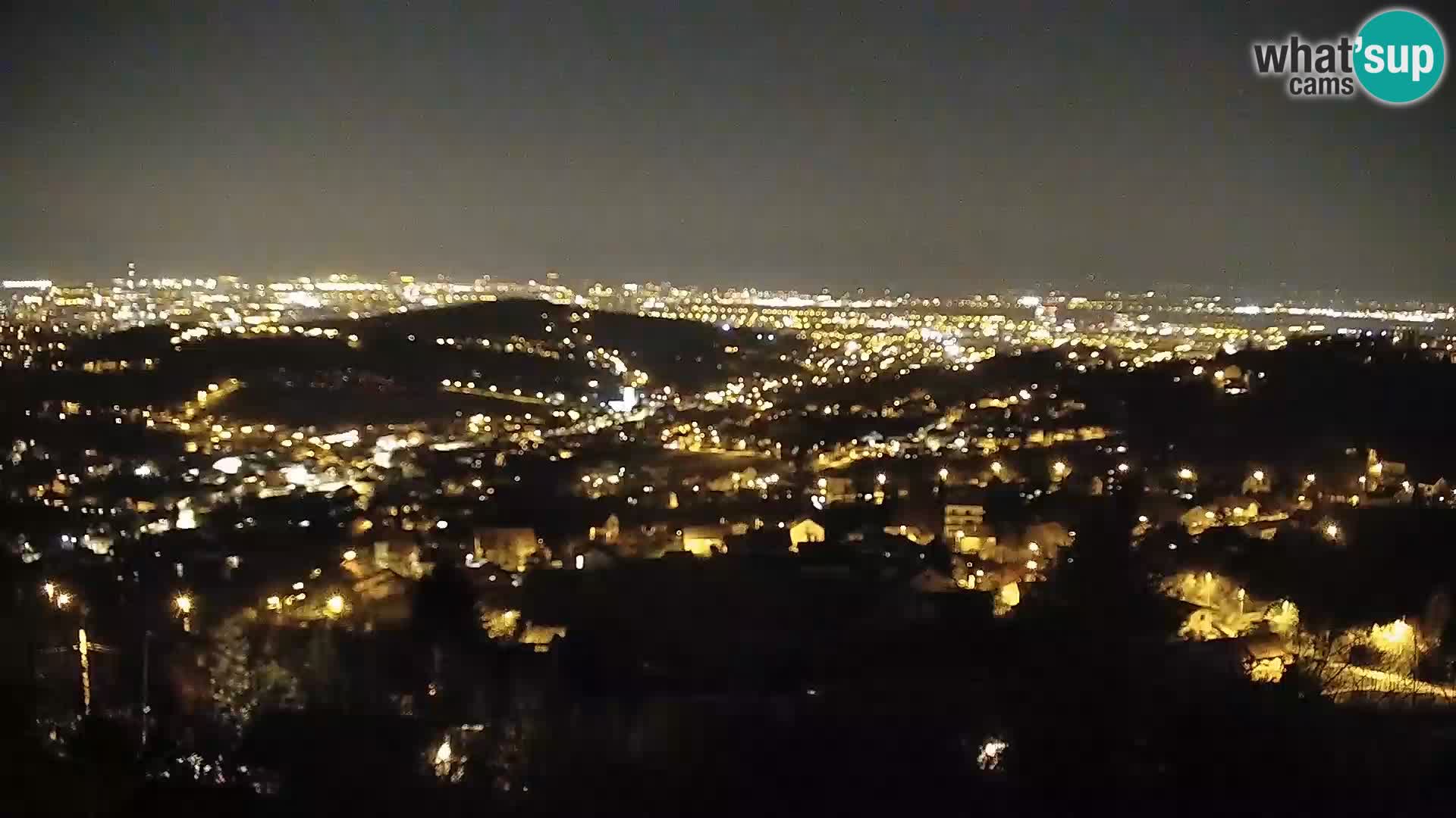 Panoramski pogled na Zagreb