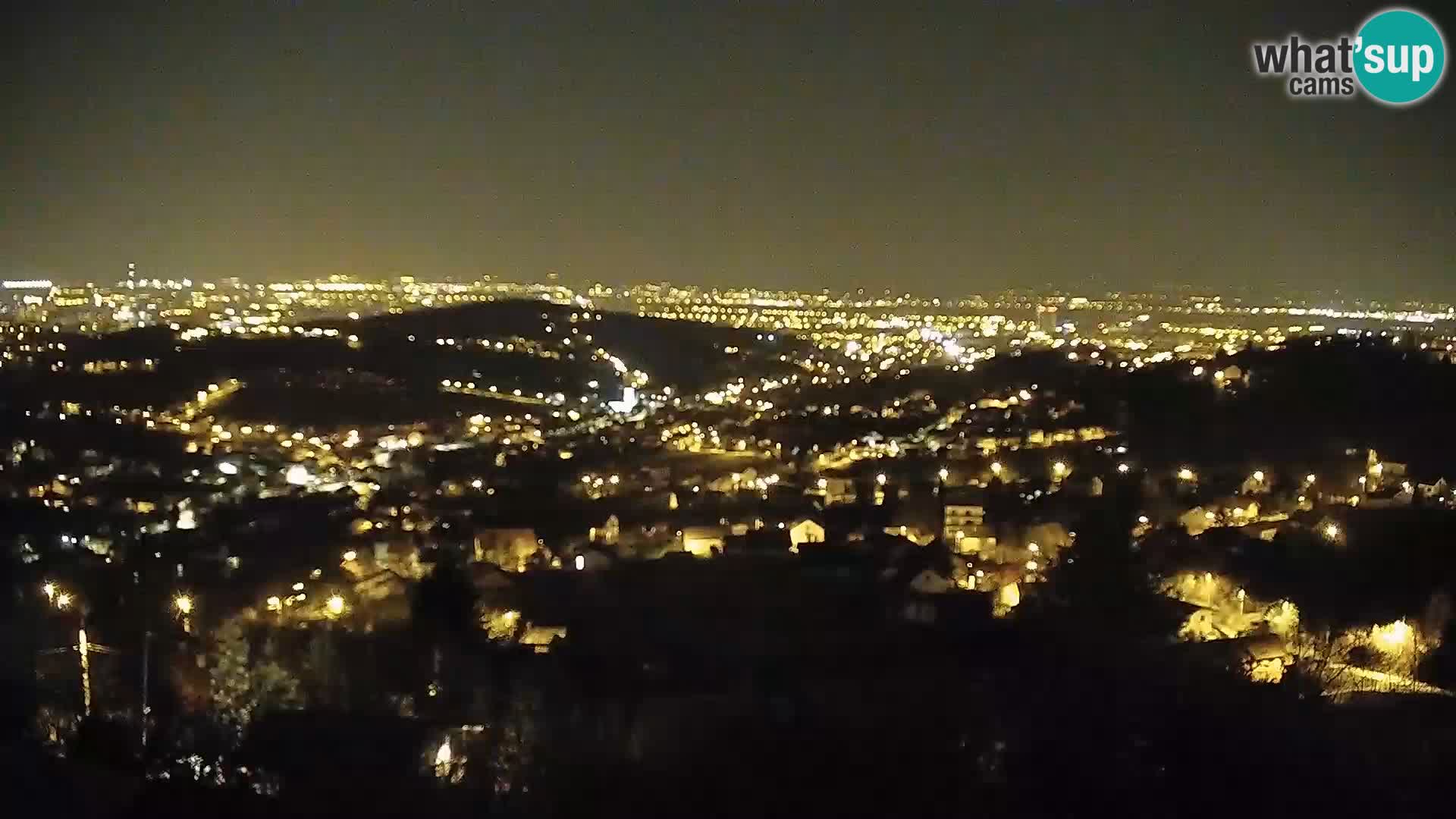 Panoramski pogled na Zagreb
