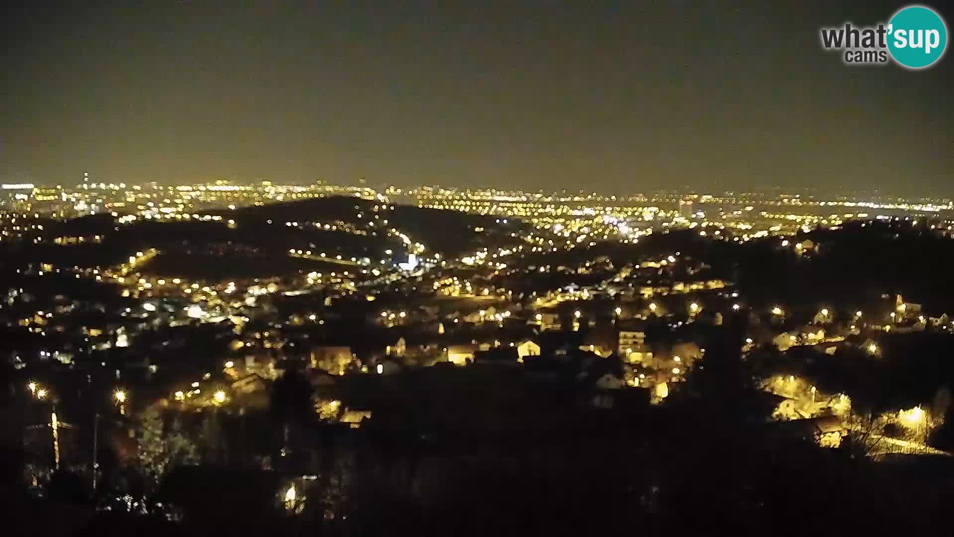 Vue panoramique de Zagreb