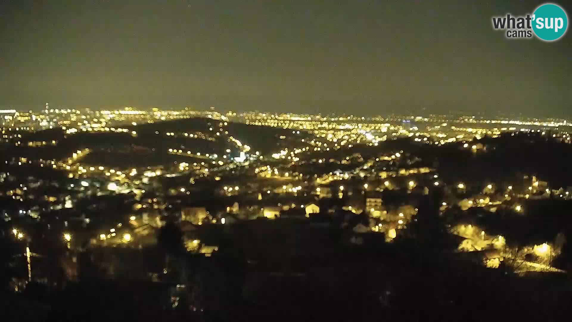 Panoramski pogled na Zagreb