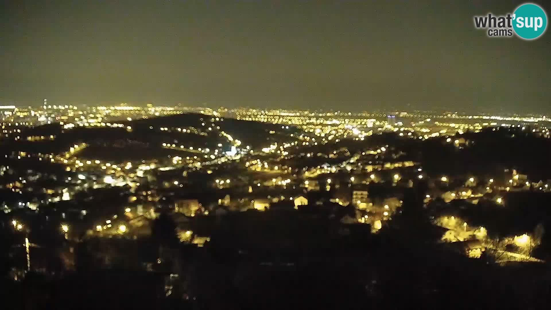 Panoramski pogled na Zagreb