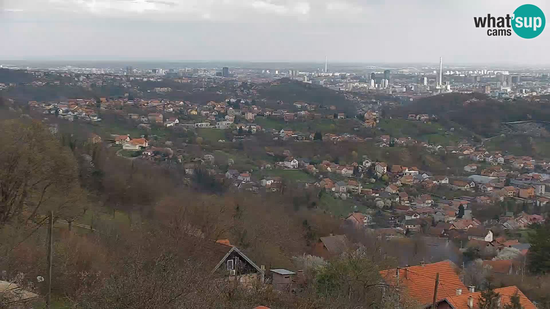 Panoramablick von Zagreb