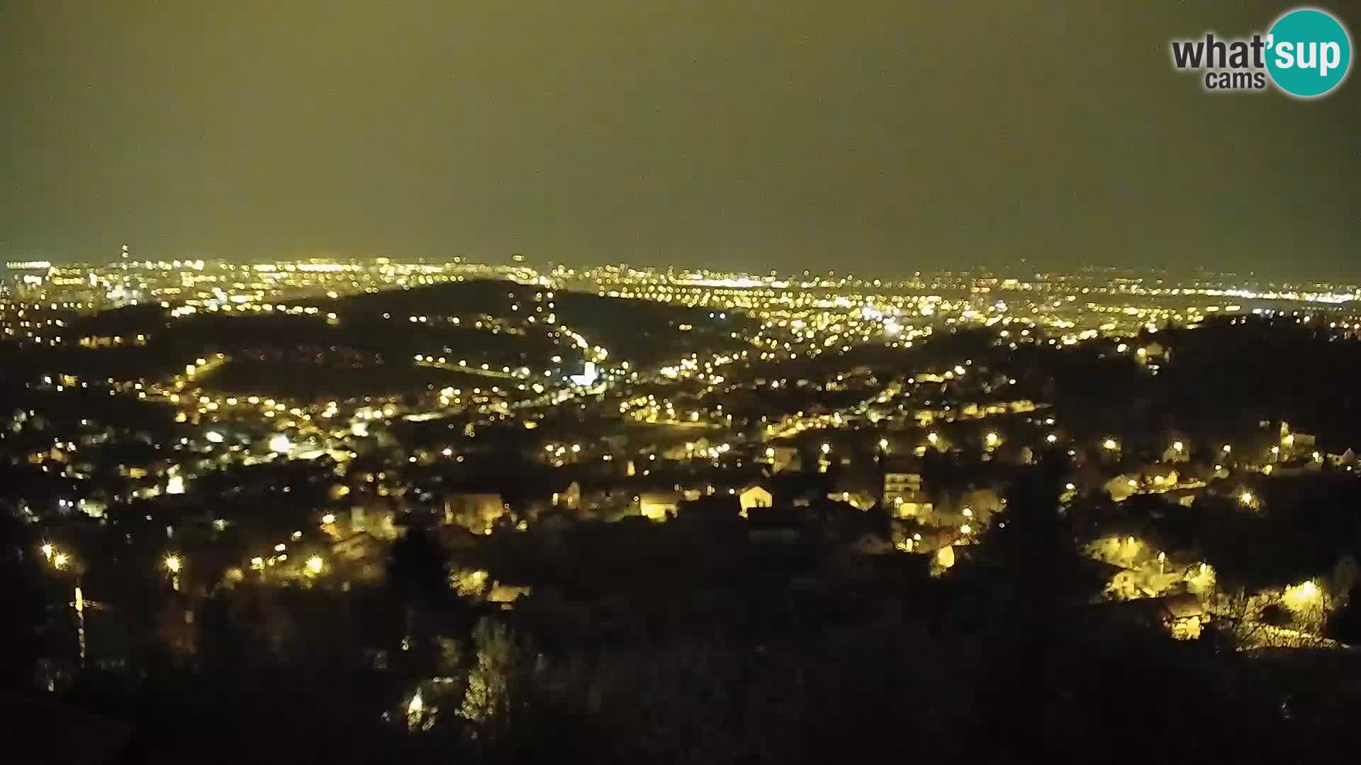 Panoramski pogled na Zagreb